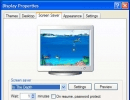 Screensaver display properties.