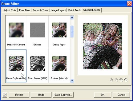 Photo editor - special effects
