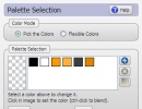 Palette selection