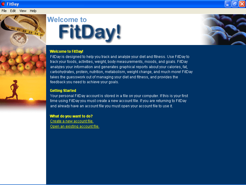 Welcome Screen