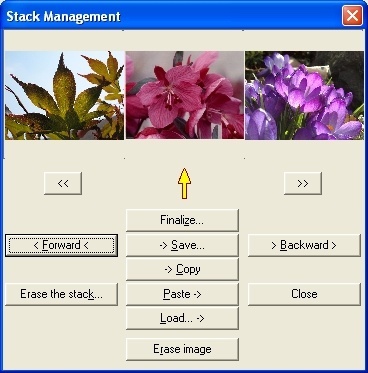 Stack management