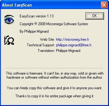 About EasyScan