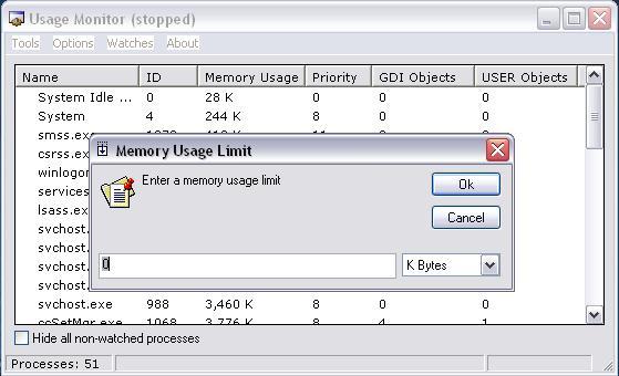 Setting Alarm Thresholds