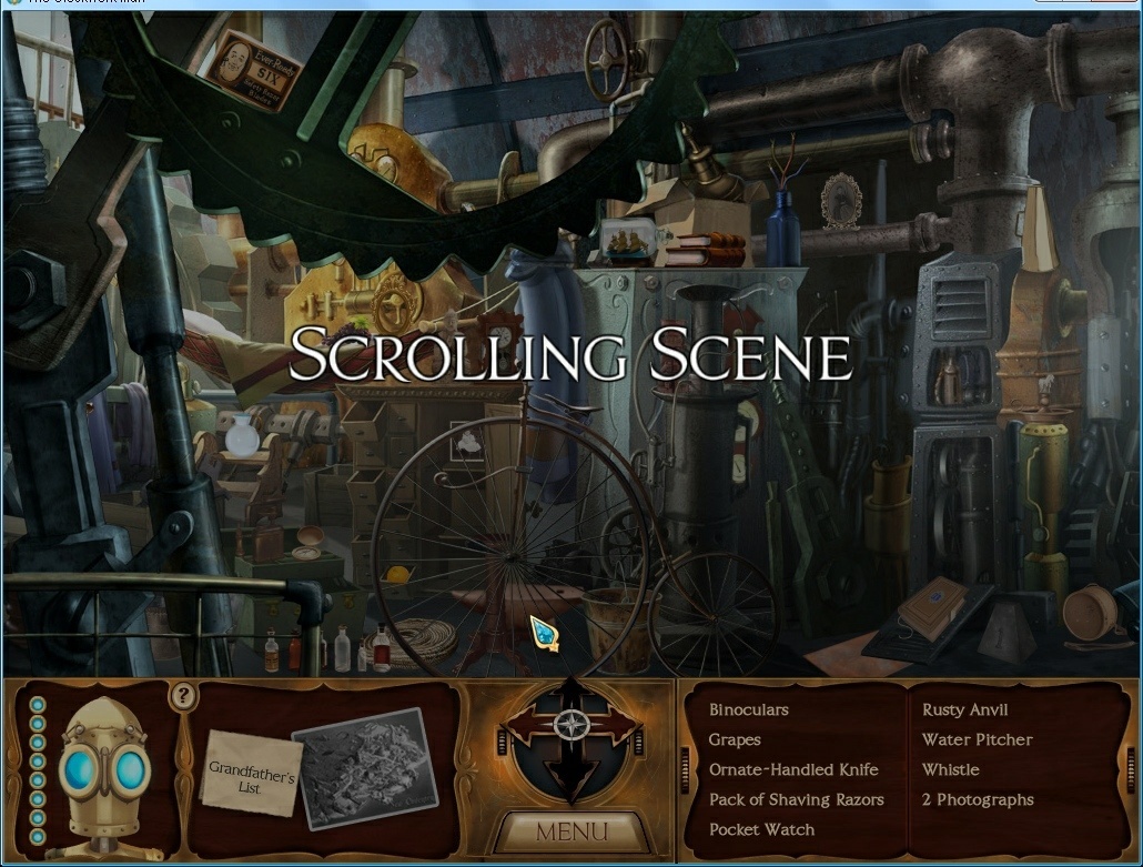 Scrolling scene